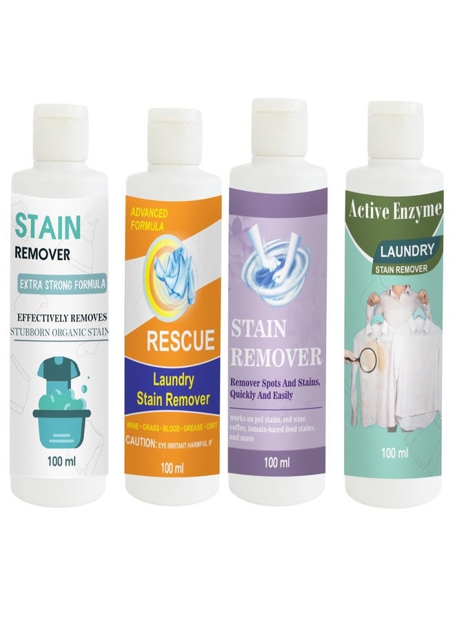 مجموعة مزيلات بقع توفوس: مزيل بقع الدمى، البرتقالي، البنفسجي، والفستقي | محلول تنظيف متعدد الأسطح للملابس والأقمشة والمفروشات (100 غرام لكل عبوة) - Image 1